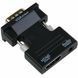 Конвертер с HDMI на VGA OUT Black, Черный