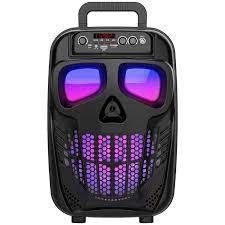 Беспроводная портативная колонка Bluetooth с микрофоном KIMISO QS-1803 8 inch бас-динамик с RGB