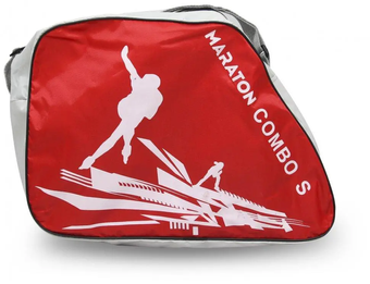 Сумка-рюкзак красная для роликов (коньков) Maraton