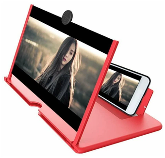 Складная регулируемая подставка-увеличитель 3D,5D,6D экрана держатель, Красный