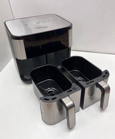 Аэрофритюрница на 2 чаши Zepline ZP-209 с мощностью 4000Вт на 12л