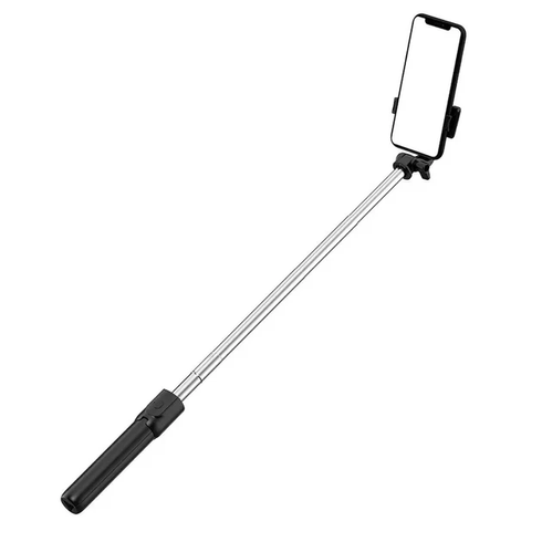 Селфі палиця штатив-монопод для телефону з Bluetooth пультом Selfie Stick R1 чорний