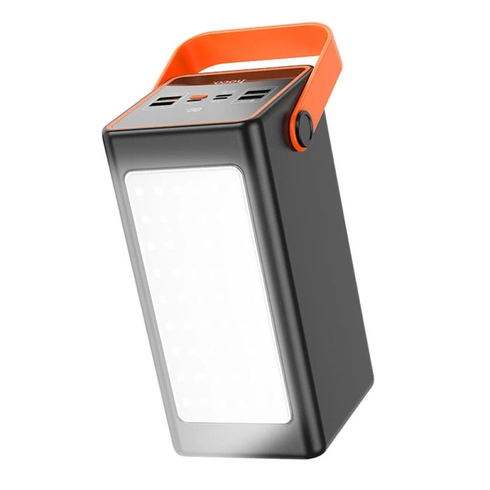 Повербанк с фонарем 90000mAh 22.5W Hoco J107 Super 333Wh PD20W 4xUSB/Type-C/MicroUSB