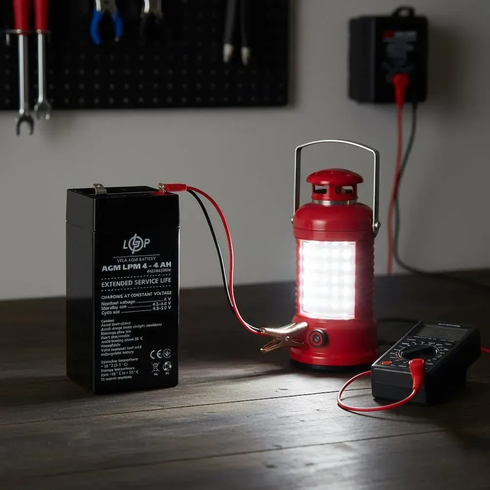Аккумуляторная батарея, 4V, 4Ah,  BATTERY / Свинцово-кислотный аккумулятор