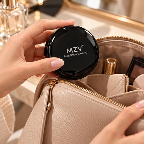 Тональний засіб кушон для обличчя / MZV Make-Up Master / Компактний тональний засіб