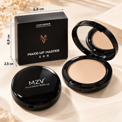 Тональний засіб кушон для обличчя / MZV Make-Up Master / Компактний тональний засіб