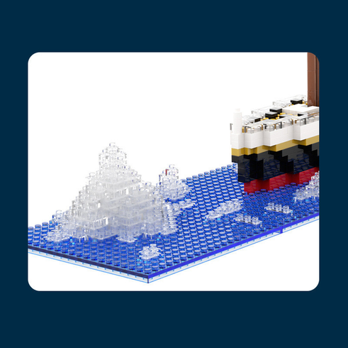 Конструктор корабель Titanic (1878 деталей)