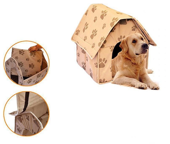 Переносний м'який будиночок будка для собак Portable Dog House Червоний