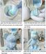 Флюидный мишка DIY Creative Fluid Bear с красками 3 шт / Набор раскраска для творчества медвежонок