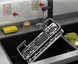 Металева полиця для ванної самоклеюча Bathroom shelf до 10 кг GREY