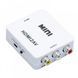 Конвертер HDMI to AV (RCA) Donli av 001 видео и звук (4273), Белый