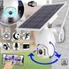 Поворотна вулична IP Solar камера PTZ відеоспостереження із сонячною панеллю WI-FI