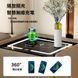 Тумба QYJXF02 из экокожи с LED подстветкой, USB, датчик движения, беспроводная зарядка, Bluetooth-аудио Серая