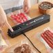 Вакууматор Vacuum Sealer вакуумный упаковщик для еды, бытовой вакууматор черный , Черный