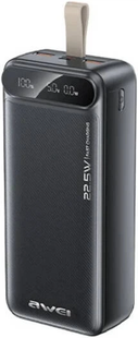 Зовнішній акумулятор Power bank Awei PA12 30000mAh PD22,5W швидка зарядка