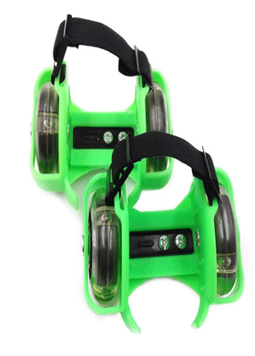 Ролики на п'ятку з підсвічуванням Flashing Roller Flash roller помаранчевий