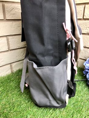 Рюкзак с мишкой карманом школьный стильный,спортивный,подростковый рюкзак Розовый