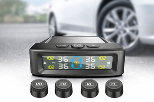Система контроля давления в шинах TPMS SOLAR + 4 внешних датчика