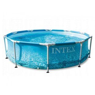 Каркасный семейный круглый бассейн 6+лет Intex 28206 305*76см 4485л