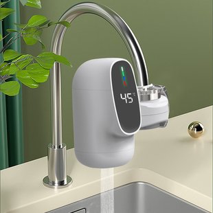 Проточный водонагреватель насадка на кран для кухни Water Heater ZSW-D03 c LCD дисплеем 3 кВт