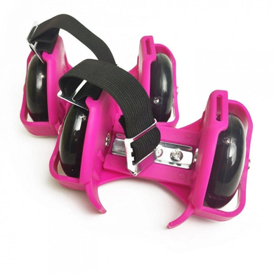 Ролики на п'ятку з підсвічуванням Flashing Roller Flash roller помаранчевий