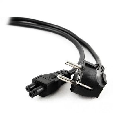 Кабель живлення шнур для ноутбука Cable for laptop POWERCORD 1,5м, Черный