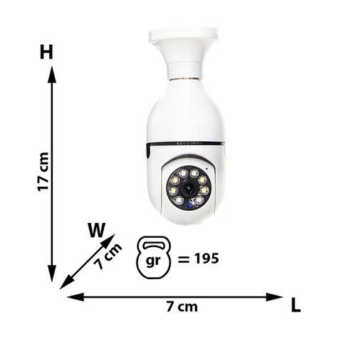 Наружная Wi-Fi камера E280-1080P на 2 мегапикселя