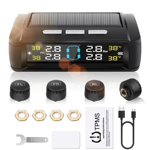 Система контролю тиску в шинах TPMS SOLAR + 4 зовнішні датчики