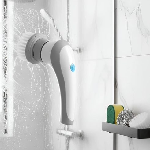 Электрическая щетка для уборки Electric Cleaning Brush 3 в 1 со сменными насадками