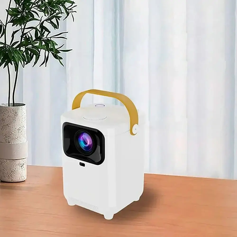 Портативний проектор + пульт, 4K HD, Android 11.0, Wi-Fi 6.0, Bluetooth, E350 / Мультимедійний проектор домашній