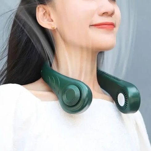 Вентилятор на шею Cat-neck Fan мини портативный, Универсальный вентилятор на шею USB