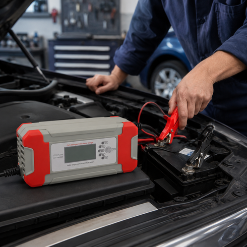 Зарядний пристрій для акумуляторів 8A 12V/24v / Автомобільна зарядка / Зарядка для акумулятора автоЗарядний пристрій для акумуляторів 8A 12V/24v / Автомобільна зарядка / Зарядка для акумулятора авто