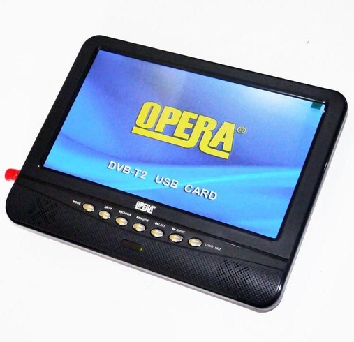 Портативний телевізор OPERA-901 LCD TV екран 9,5