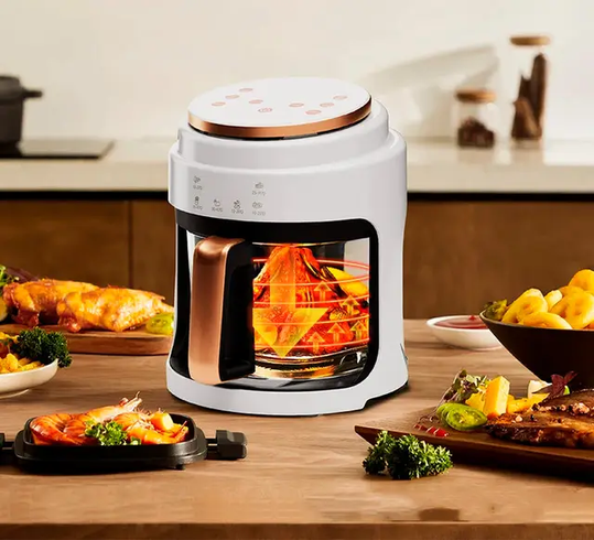 Білий Аерофритюрниця Gold Diamond TK-09905 6 л 3200 Вт