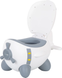 Дитячий горщик у вигляді літака FreeON Plane White-Grey