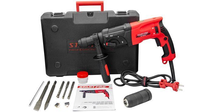Перфоратор start pro srh-1300 dft, Красный