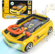 Дитячий симулятор водіння / Ігровий гоночний симулятор Adventure Racing Car 6606E Жовтий