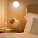 Настенная LED-лампа с датчтком движения 8х2см / Беспроводной круглый ночник USB с магнитным креплением