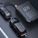 Компрессор автомобильный автоматический с дисплеем 6000mAh 150 PSI 120W М-007 Черный