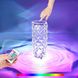 Настольная лампа Роза с пультом RGB Crystal Rose. Проекционный светильник-торшер ночник rose diamond table lamp кристалл, Разноцветный