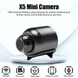 Портативна камера з нічною зйомкою 1080P, X5 Mini / Міні Wi-Fi камера з віддаленим доступом