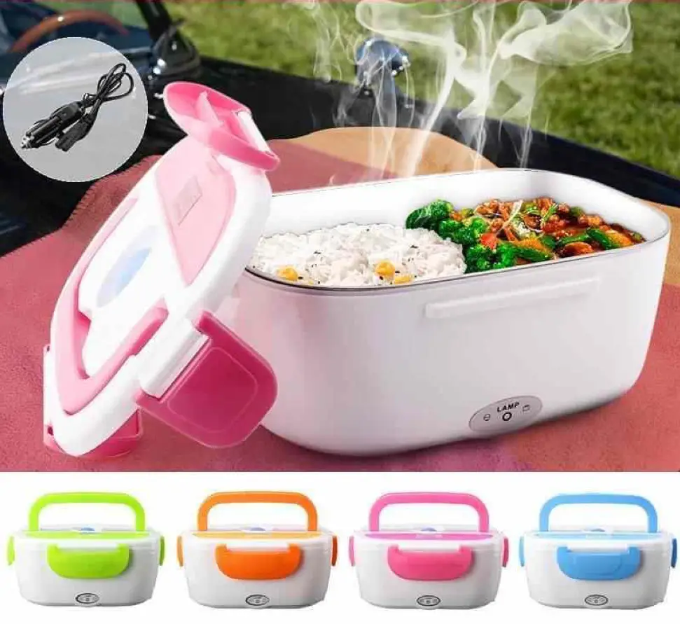 ＥＬＰCDボックスセット Ланчбокс з підігрівом їжі 220V, Electric lunch box, ланч-бокс від