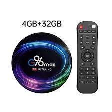 Приставка TV-BOX G96 Max X4 8K 4/64 UltraHD Android 11, Черный