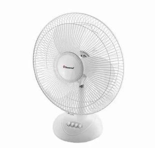 Вентилятор настольный  DOMOTEC MS-1626 White с автоповоротом 3 режима 40 Вт