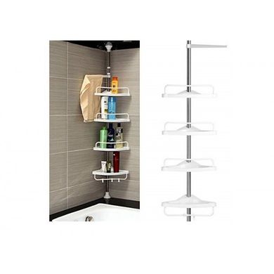 Угловая полка для ванной комнаты Multi Corner Shelf, металлическая