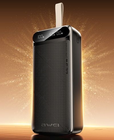 Мобільний акумулятор (Power Bank) AWEI PA-13 50000 mAh 22.5W