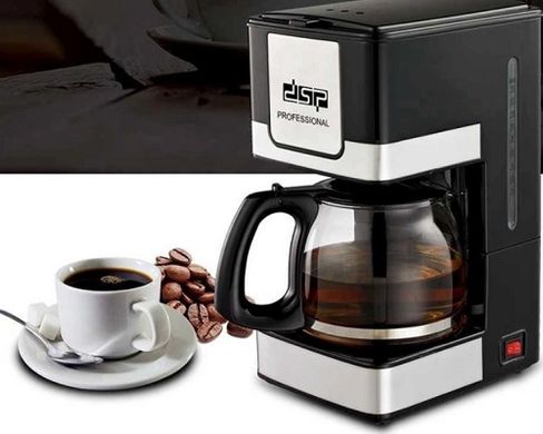 Кофеварка электрическая DSP Kafe Filter KA3024  , Черный