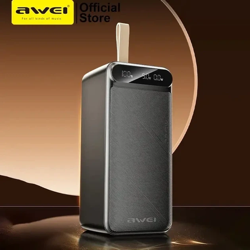 Мобільний акумулятор (Power Bank) AWEI PA-13 50000 mAh 22.5W