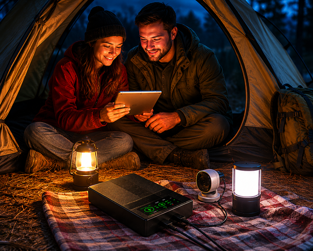 UPS-Power Bank 20000mAh для роутерів та відеокамер 5V/9V/12V+USB / Джерело безперебійного живлення / Повербанк для роутера