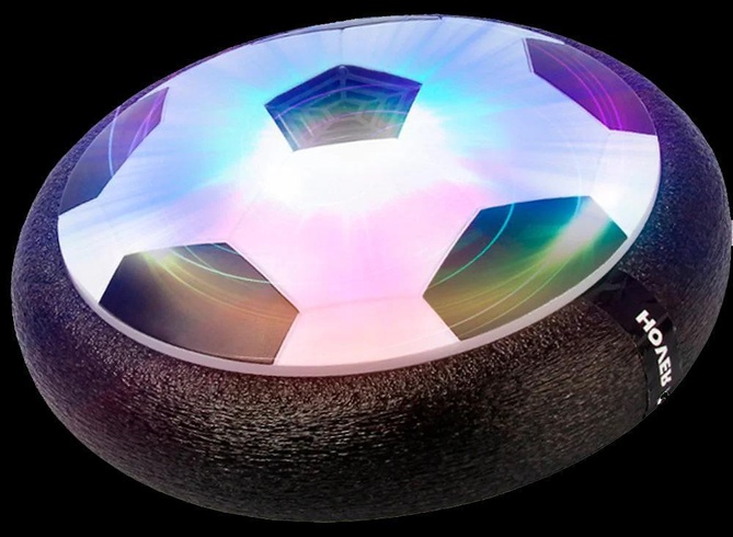 Футбольный мяч для дома с подсветкой HoverBall